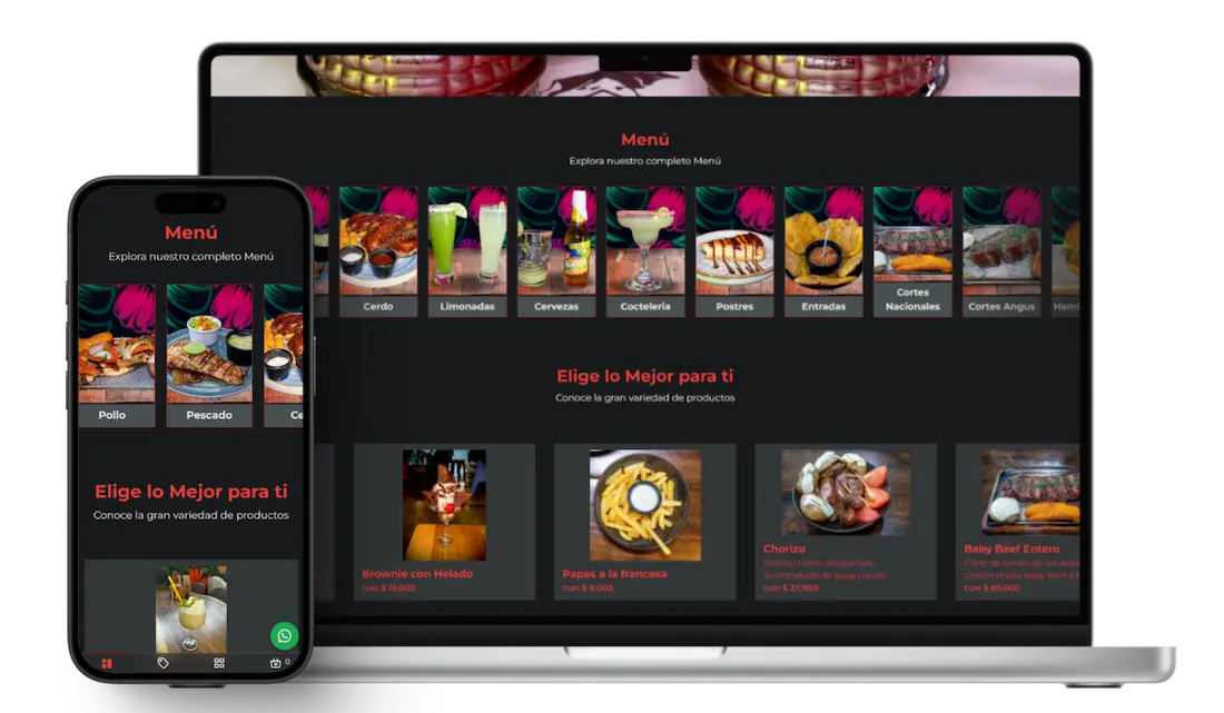 menu image of store